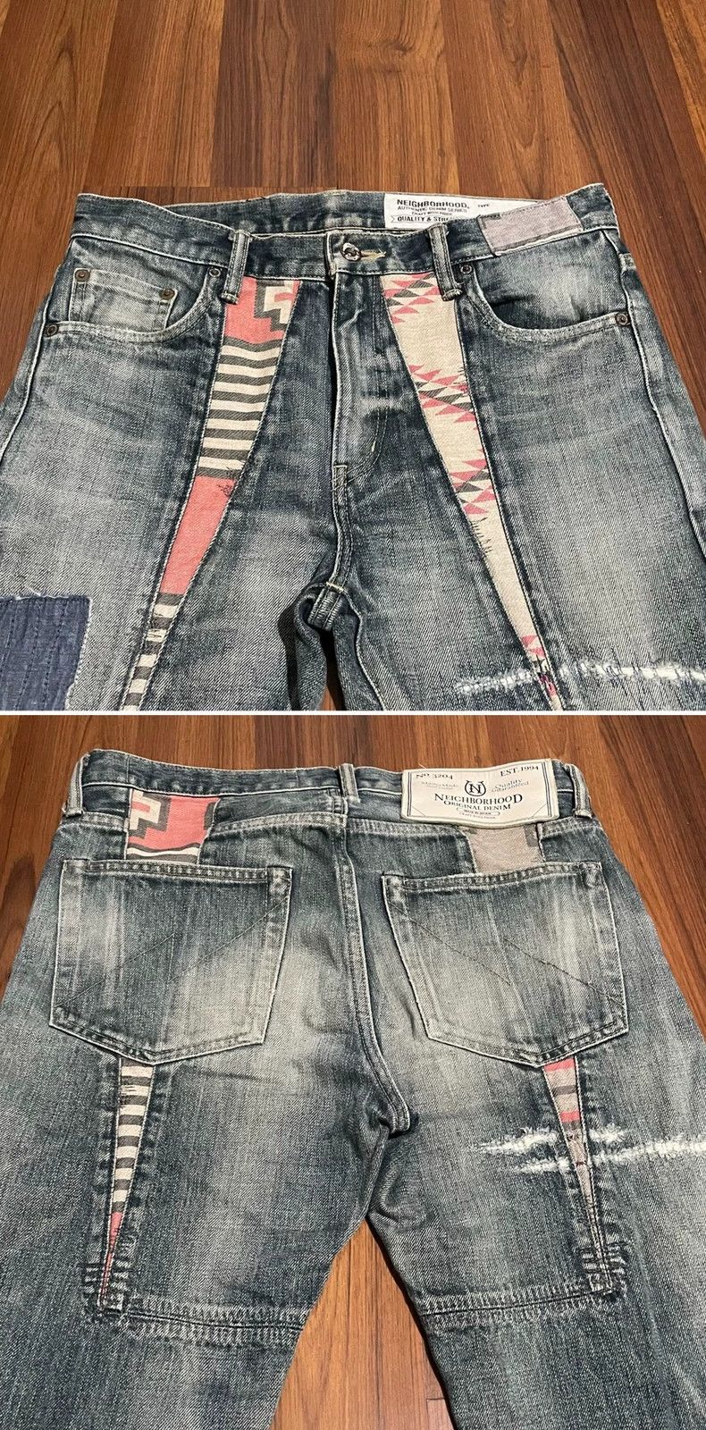 Neighborhood NEIGHBORHOOD 17SS MID Denim Jeans - dmc Size US 26 / EU 42 - 6 Thumbnail