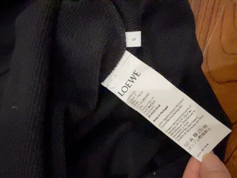 Loewe LOEWE Black Hoodie with Red Graphic - dmc Size US S / EU 44-46 / 1 - 3 Thumbnail