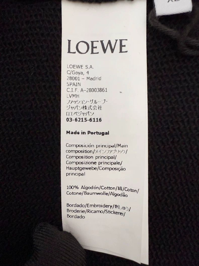 Loewe LOEWE Anagram Cotton Embroidered Sweatshirt - dmc Size US XS / EU 42 / 0 - 9 Thumbnail