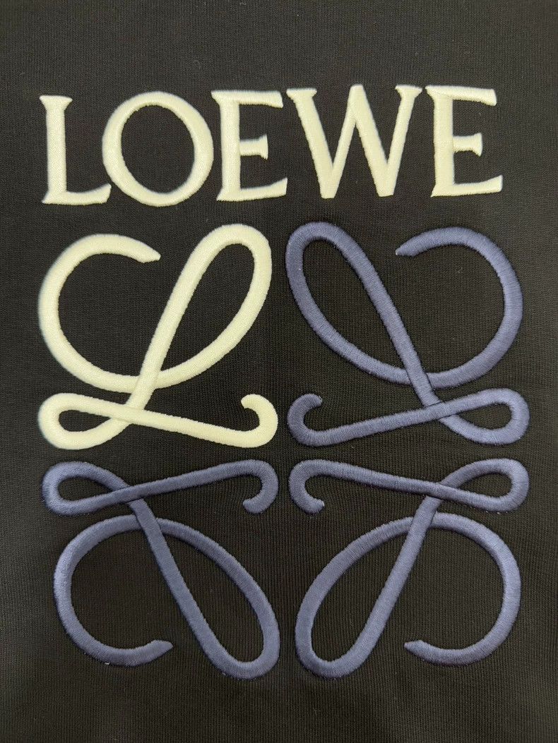 Loewe LOEWE Anagram Cotton Embroidered Sweatshirt - dmc Size US XS / EU 42 / 0 - 5 Thumbnail