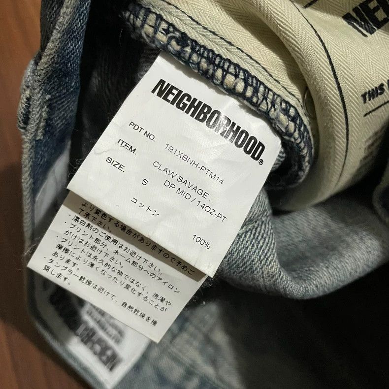 Neighborhood NEIGHBORHOOD 19SS Denim Jeans - dmc Size US 27 - 4 Thumbnail