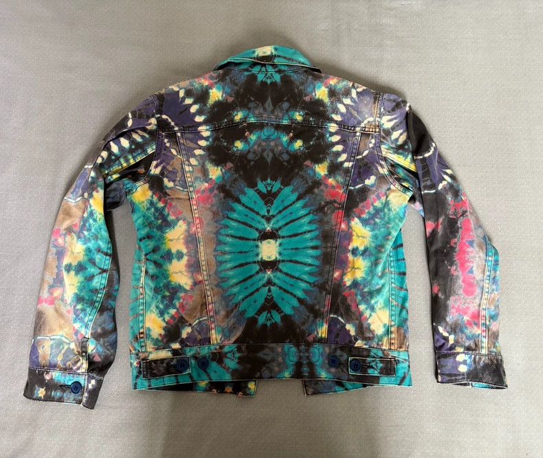 Junya Watanabe Junya Watanabe Vintage Tie-Dye Jacket - dmc Size US XS / EU 42 / 0 - 7 Thumbnail