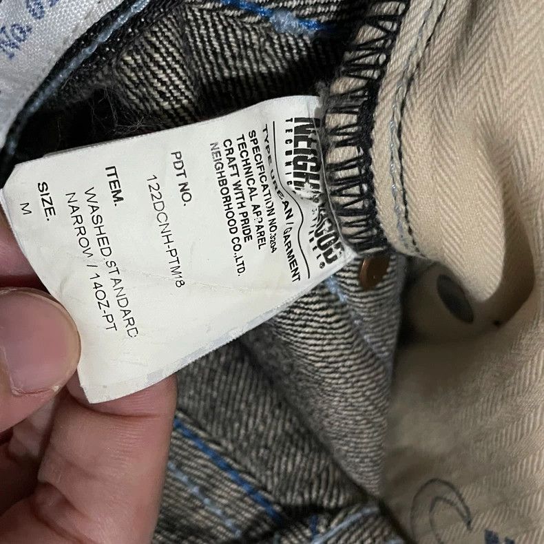 Neighborhood NEIGHBORHOOD 12AW Washed Denim Jeans - dmc Size US 29 - 8 Thumbnail