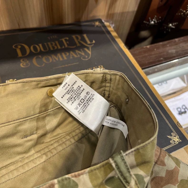 RRL Ralph Lauren RRL Camouflage Cargo Shorts - dmc Size US 29 - 5 Thumbnail