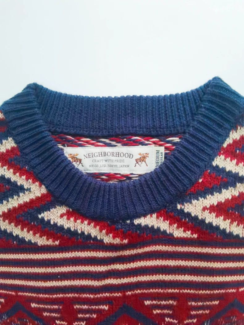 Neighborhood Neighborhood Fair Isle Ethnic Style Sweater - dmc Size US M / EU 48-50 / 2 - 6 Thumbnail