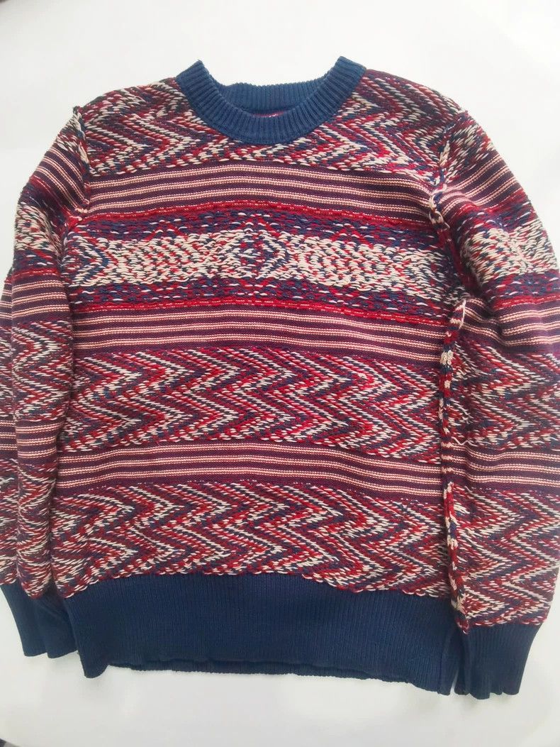 Neighborhood Neighborhood Fair Isle Ethnic Style Sweater - dmc Size US M / EU 48-50 / 2 - 3 Thumbnail