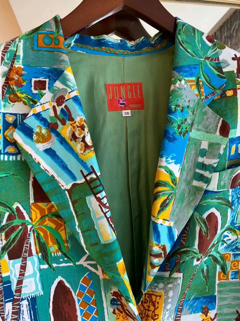 Kenzo Kenzo Jungle Vintage Jacket 38 M - dmc Size US M / EU 48-50 / 2 - 3 Thumbnail