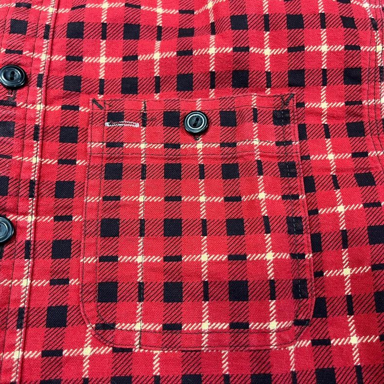 RRL Ralph Lauren RRL Red Plaid Button-Up Shirt - dmc Size US S / EU 44-46 / 1 - 8 Thumbnail