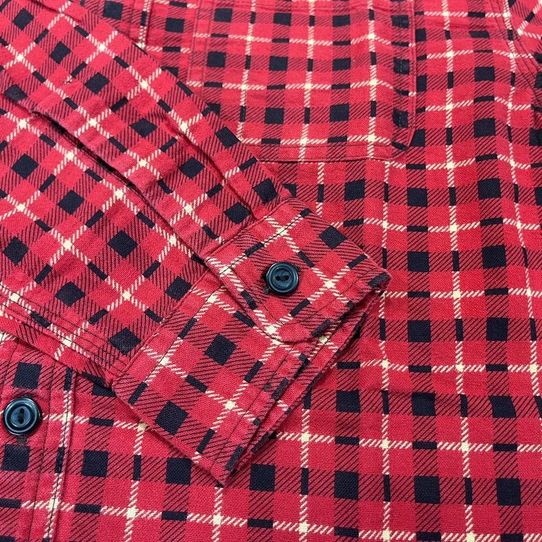 RRL Ralph Lauren RRL Red Plaid Button-Up Shirt - dmc Size US S / EU 44-46 / 1 - 7 Thumbnail
