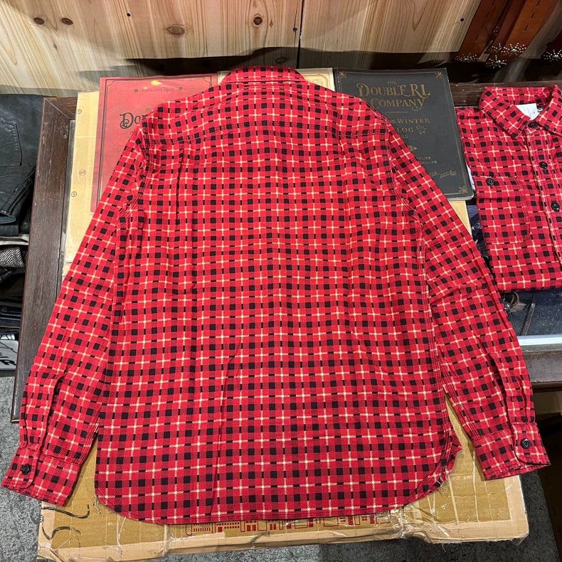RRL Ralph Lauren RRL Red Plaid Button-Up Shirt - dmc Size US S / EU 44-46 / 1 - 2 Thumbnail
