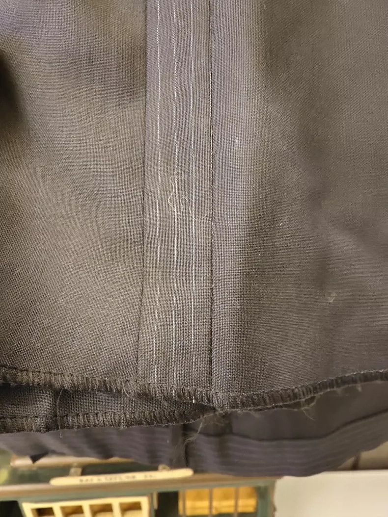 Vintage KENZO Men's Formal Black Pants - dmc Size US 26 / EU 42 - 4 Thumbnail