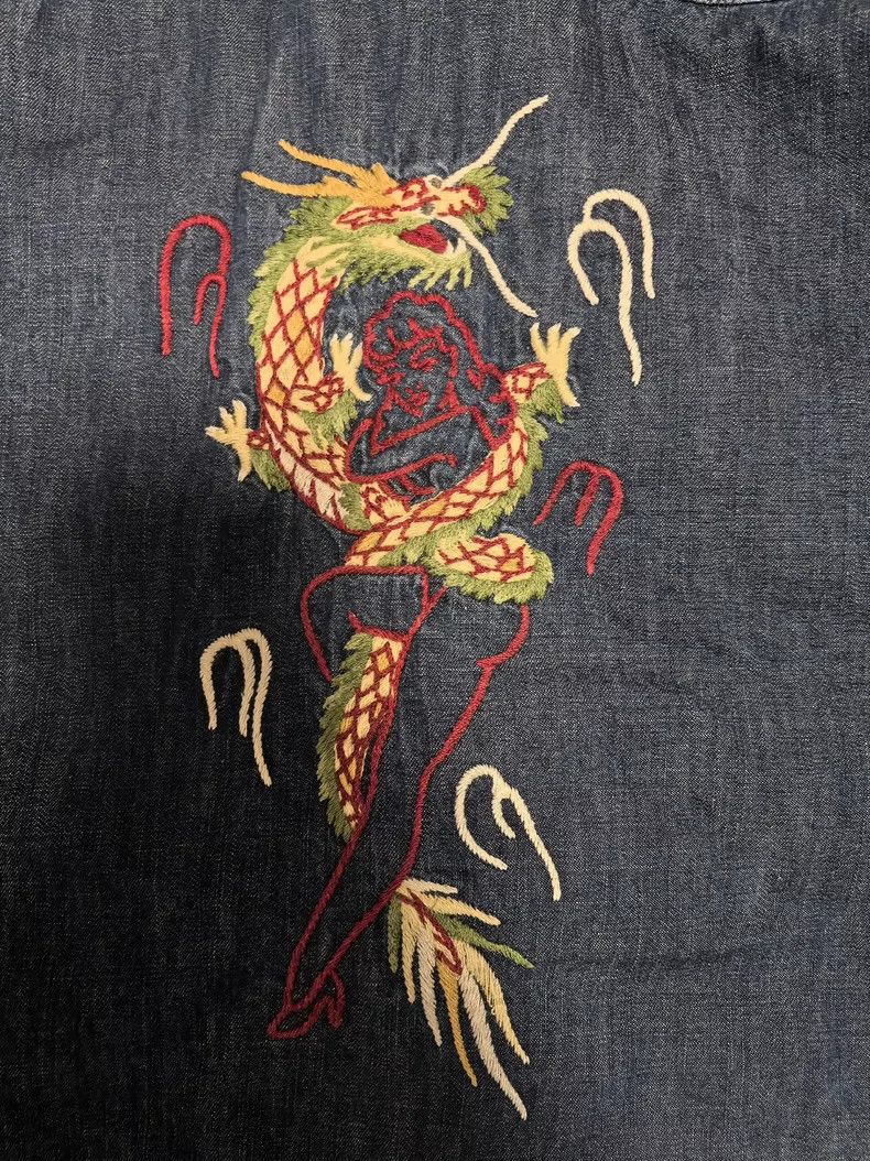 Neighborhood Neighborhood Embroidered Long Sleeve Shirt - dmc Size US M / EU 48-50 / 2 - 3 Thumbnail