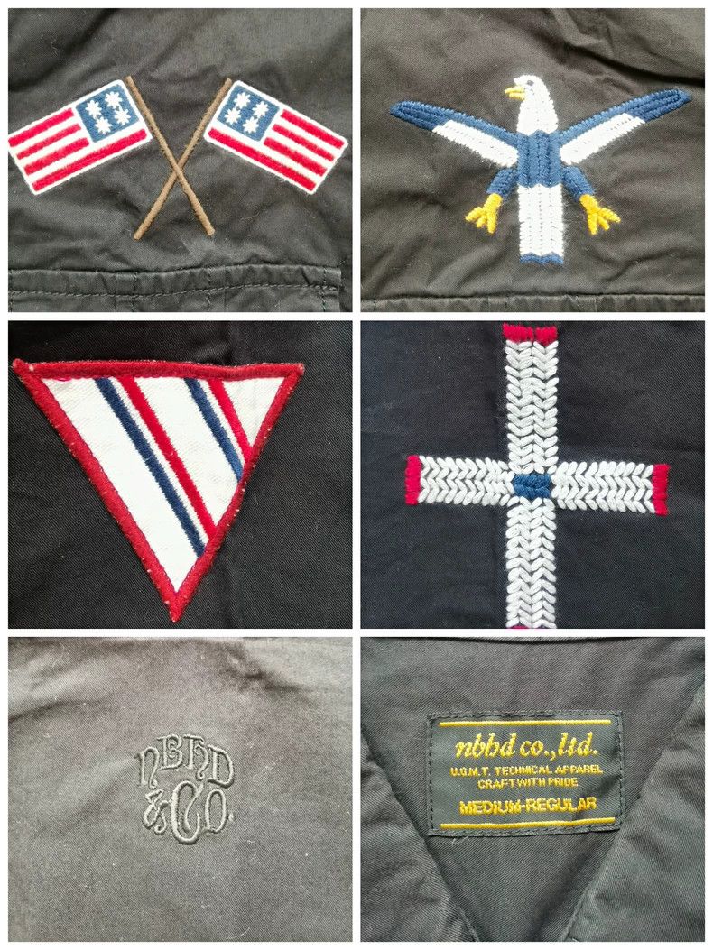 Neighborhood Neighborhood Early Embroidered Short Shirt - dmc Size US M / EU 48-50 / 2 - 5 Thumbnail