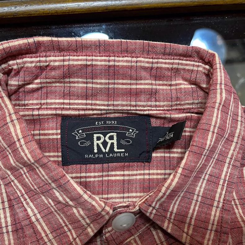 RRL Ralph Lauren RRL Vintage Plaid Button-Up Shirt - dmc Size US S / EU 44-46 / 1 - 3 Thumbnail