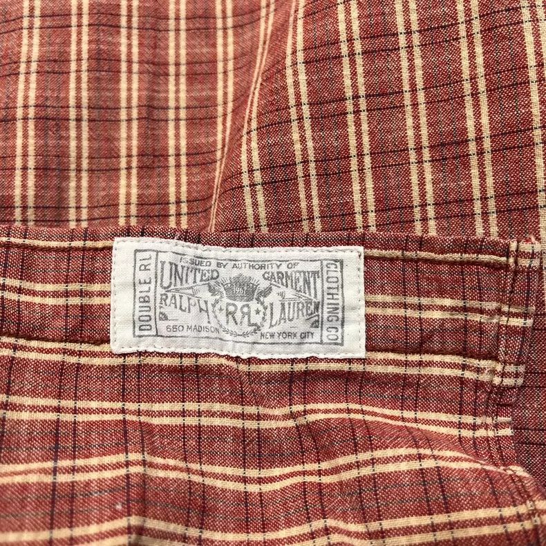 RRL Ralph Lauren RRL Vintage Plaid Button-Up Shirt - dmc Size US S / EU 44-46 / 1 - 4 Thumbnail