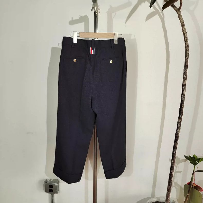 Thom Browne Thom Browne Blue Casual Pants - dmc Size US 28 / EU 44 - 2 Thumbnail