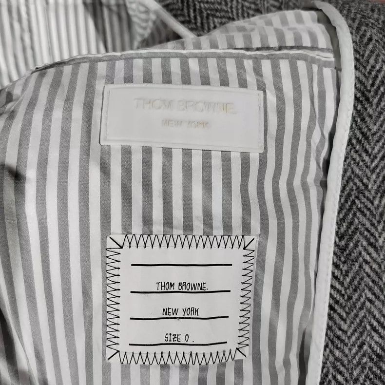 Thom Browne Thom Browne Gray Down Jacket - dmc Size US S / EU 44-46 / 1 - 5 Thumbnail