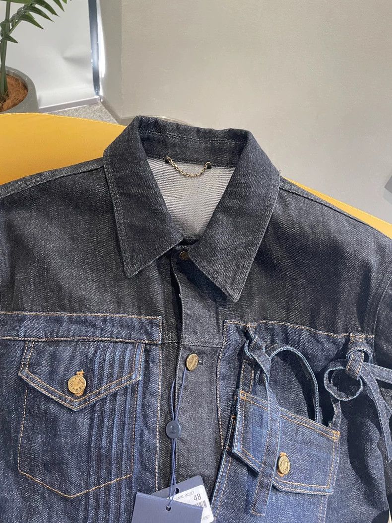 Louis Vuitton LV Dark Blue Denim Jacket - dmc Size US M / EU 48-50 / 2 - 3 Thumbnail