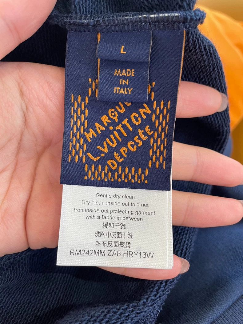 Louis Vuitton LV 24 New Navy Embroidered Hoodie - dmc Size US L / EU 52-54 / 3 - 6 Thumbnail