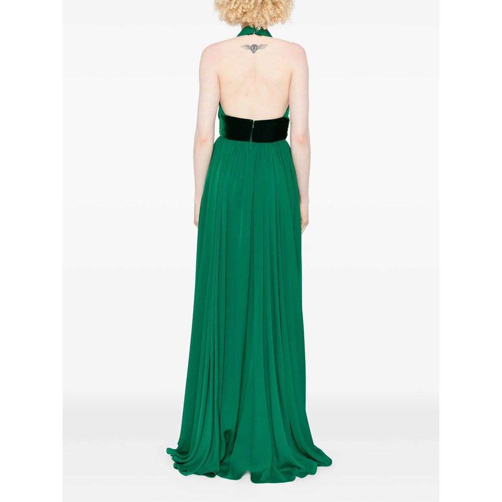 Elie Saab Elie Saab GREEN Dresses - Evening Dresses Size M / US 6-8 / IT 42-44 - 5 Thumbnail