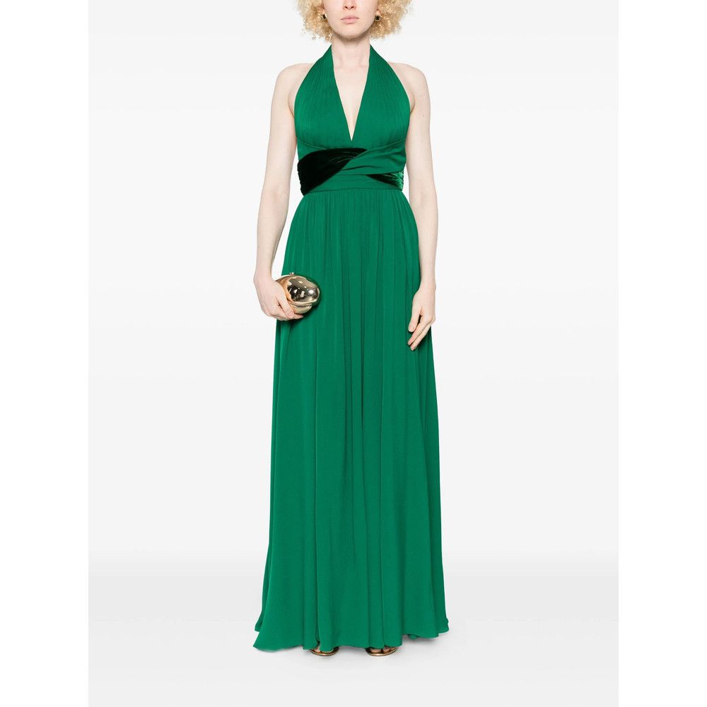Elie Saab Elie Saab GREEN Dresses - Evening Dresses Size M / US 6-8 / IT 42-44 - 2 Thumbnail