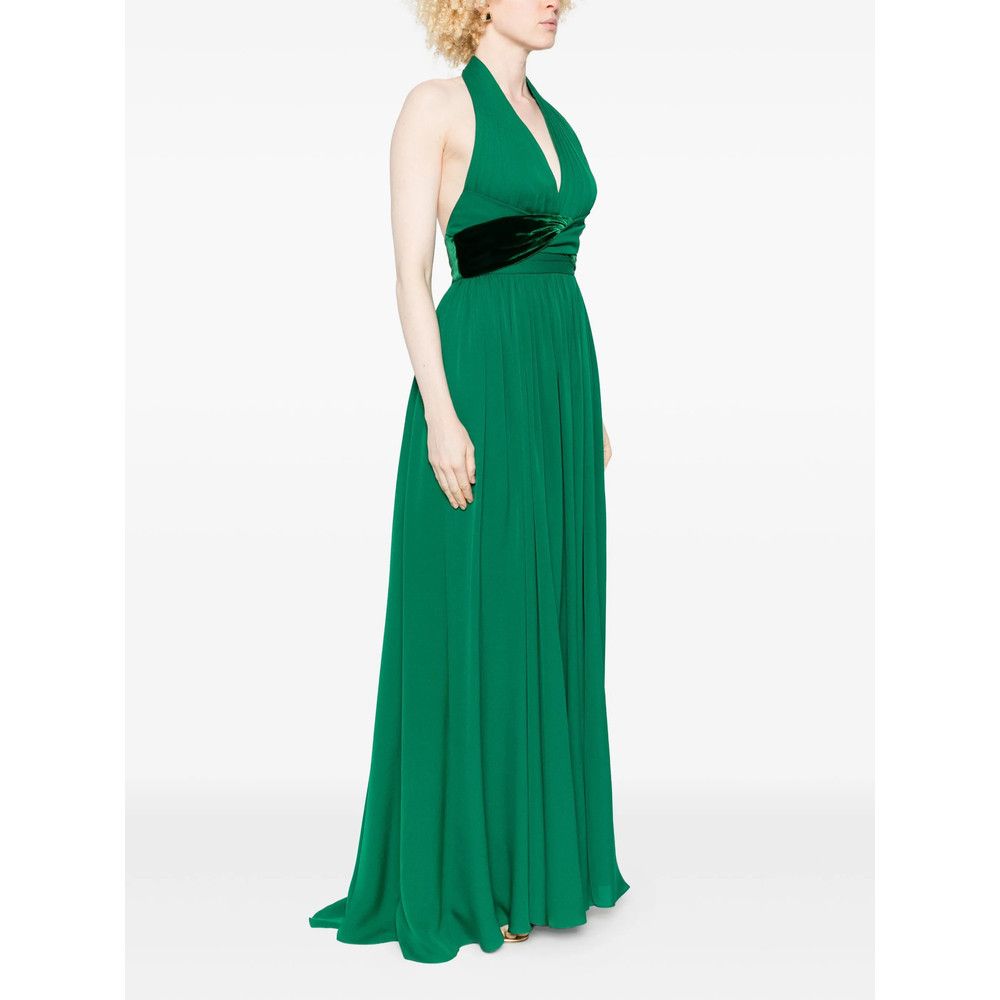 Elie Saab Elie Saab GREEN Dresses - Evening Dresses Size M / US 6-8 / IT 42-44 - 4 Thumbnail