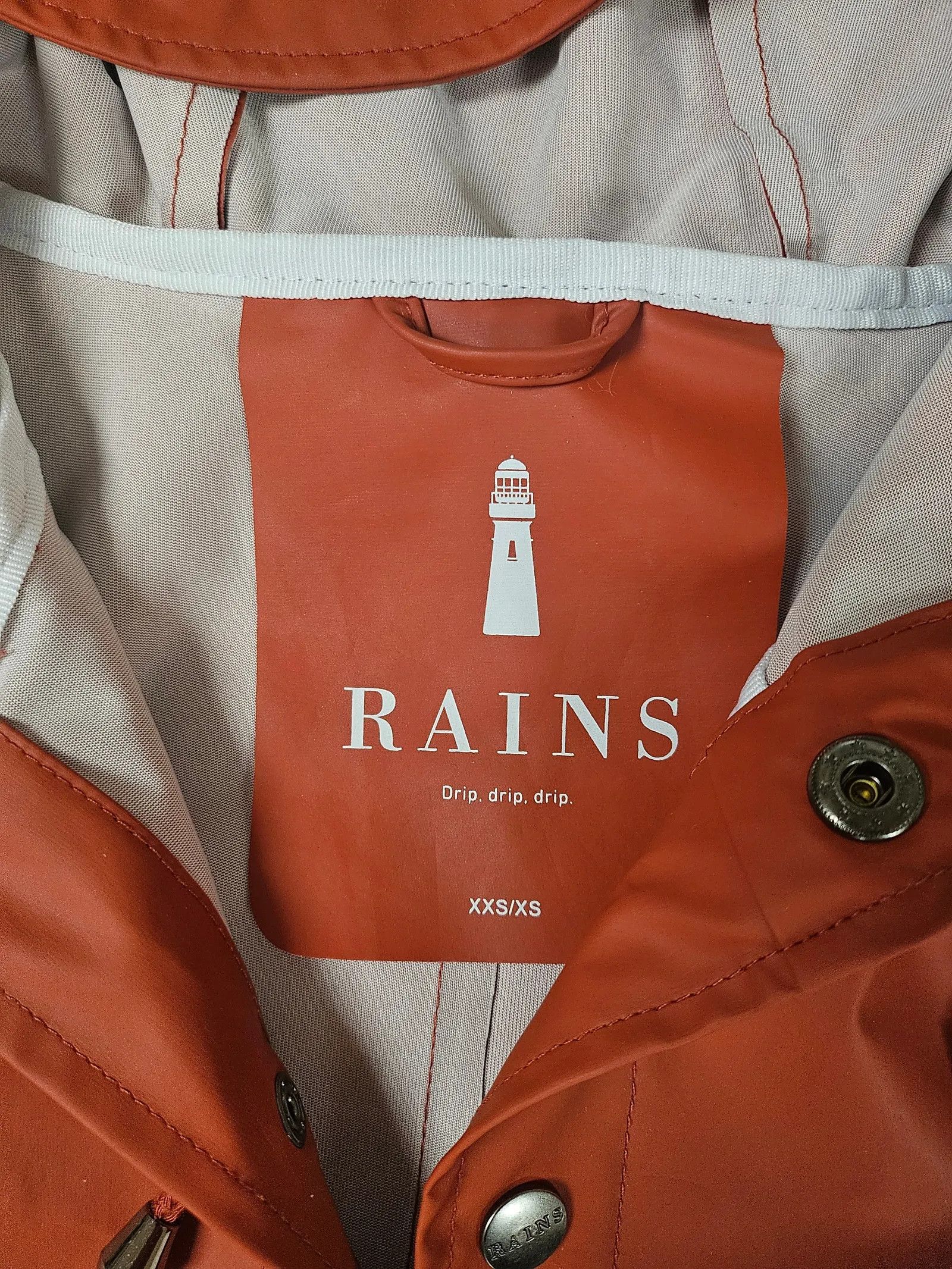 Rains Rains Rain Jacket Size XXS / US 00 / IT 34 - 2 Thumbnail