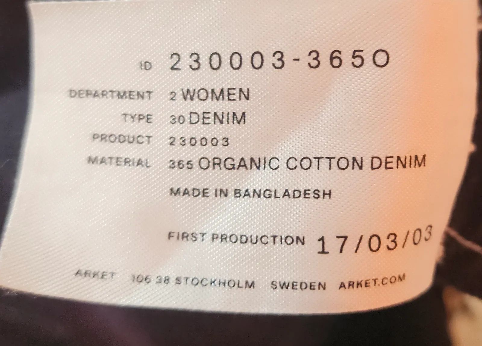 Arket Arket Jeans Size 27" / US 4 / IT 40 - 3 Thumbnail