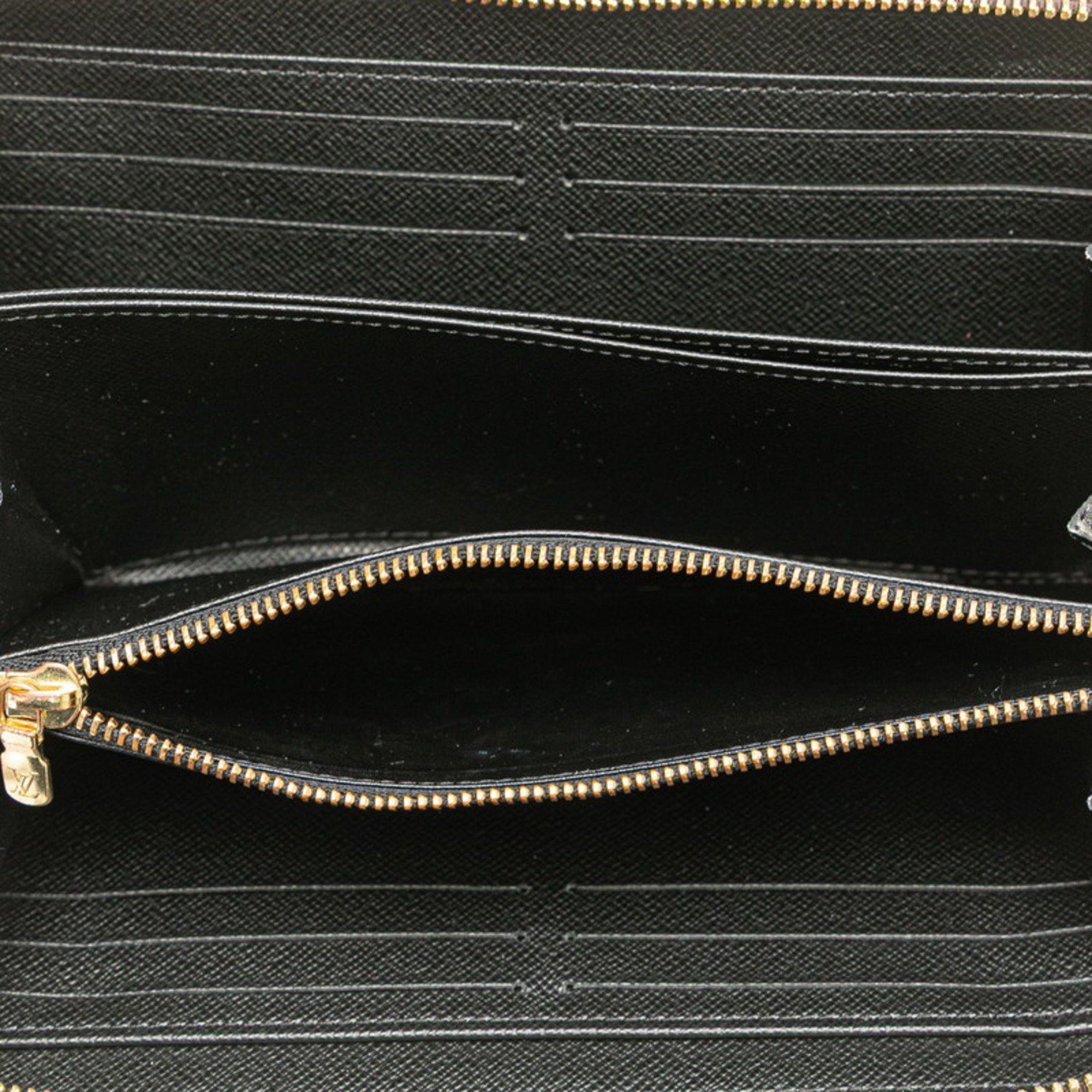 Louis Vuitton Louis Vuitton Monogram Giant Reverse Long Wallet with Round Zipper, M69353, Brown Leather, Women's, LOUIS VUITTON Size ONE SIZE - 9 Thumbnail