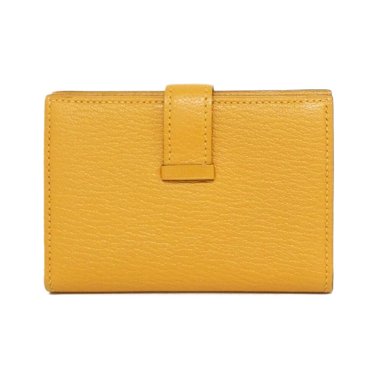 Hermes Hermes Hermes BEARN Mini Chèvre Wallet Leather Short Wallet DUTY FREE for USA Size ONE SIZE - 2 Thumbnail