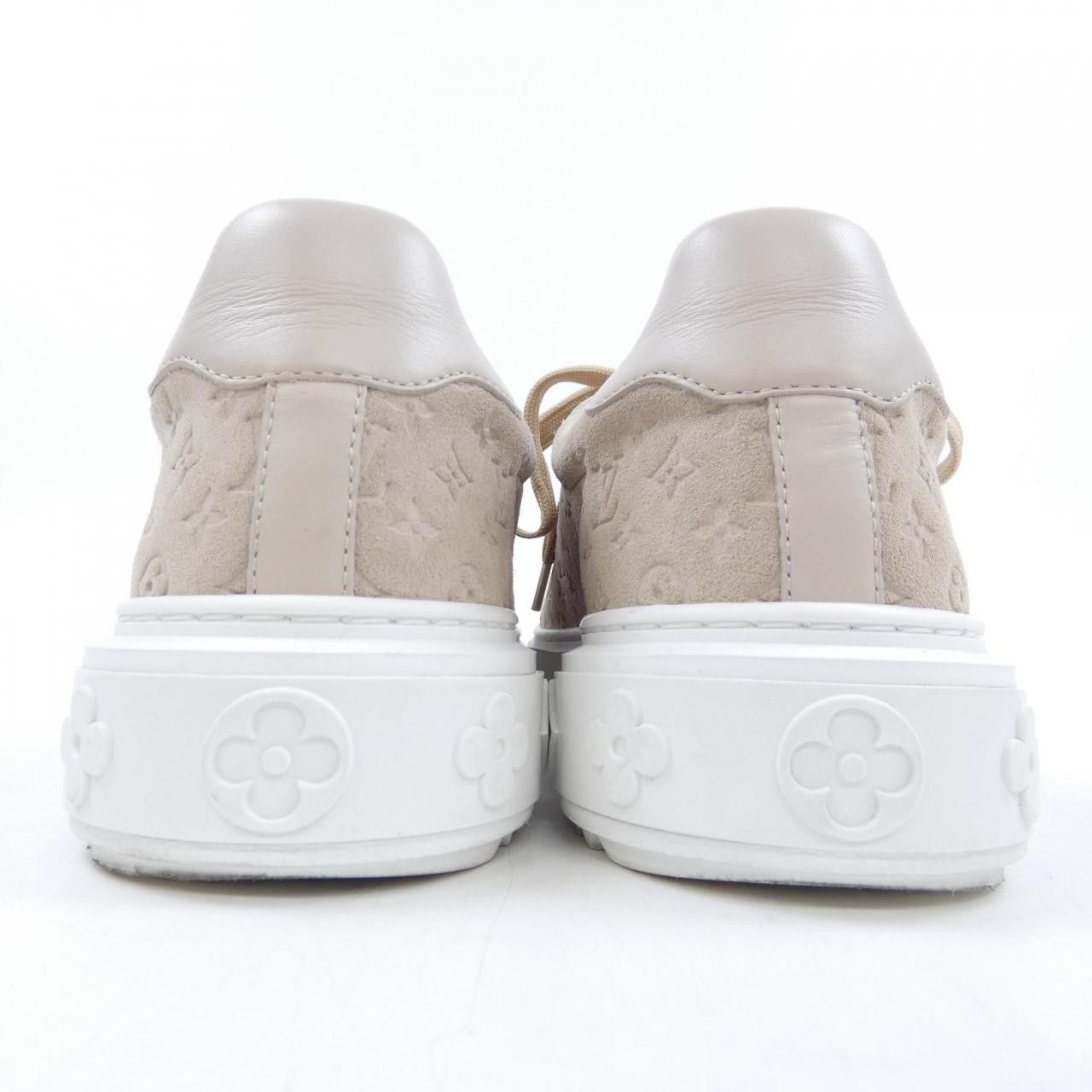Louis Vuitton Louis Vuitton Time Out Line Suede Calf Sneaker Suede Shoes DUTY FREE for USA