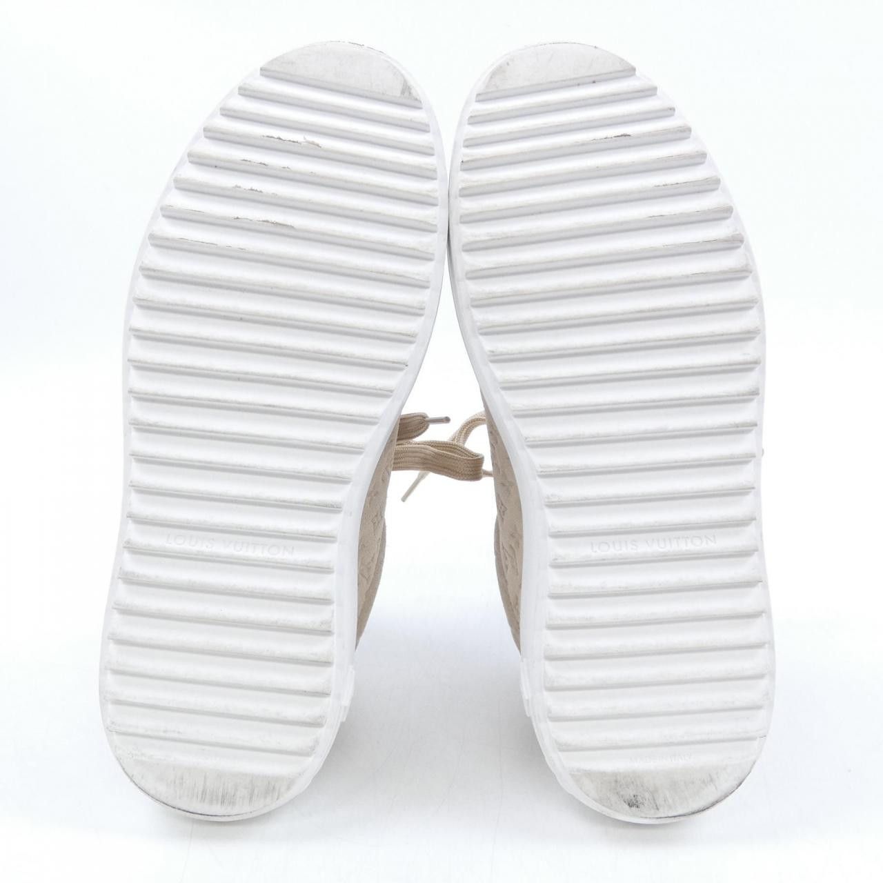 Louis Vuitton Louis Vuitton Time Out Line Suede Calf Sneaker Suede Shoes DUTY FREE for USA