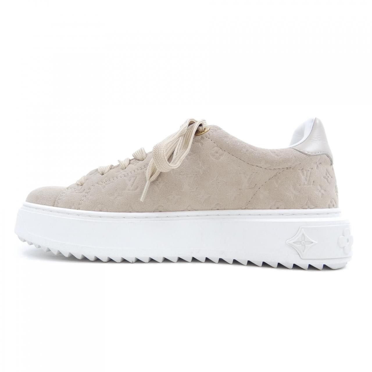 Louis Vuitton Louis Vuitton Time Out Line Suede Calf Sneaker Suede Shoes DUTY FREE for USA