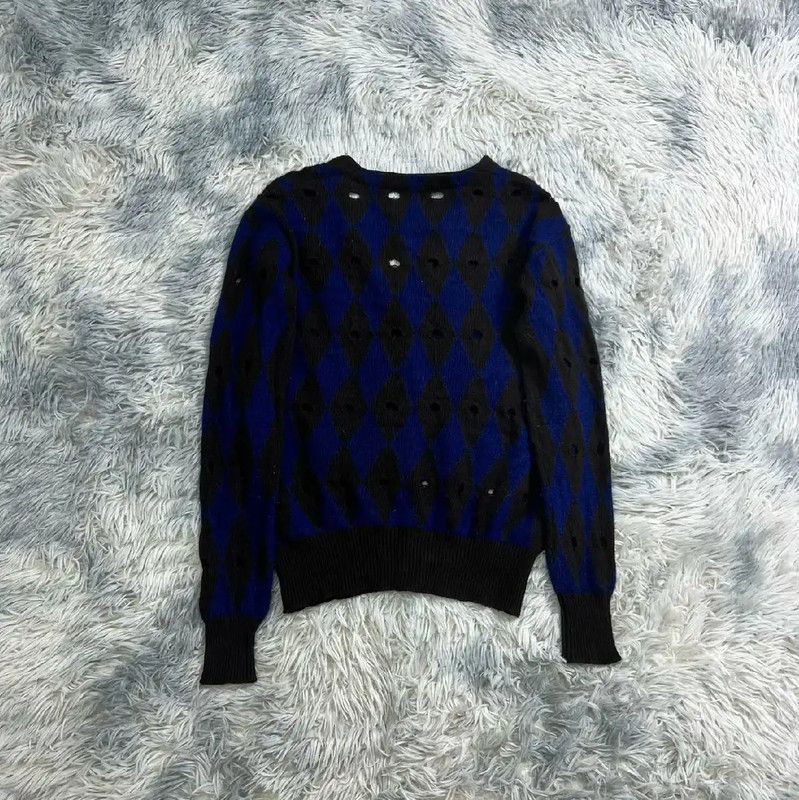 Prada Prada Men's Blue Knitted Cardigan Size US M / EU 48-50 / 2 - 2 Thumbnail