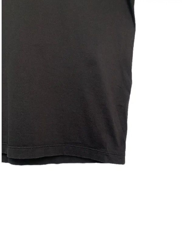 Prada Prada Men's Dark Gray Cotton T-Shirt Size US L / EU 52-54 / 3 - 3 Thumbnail
