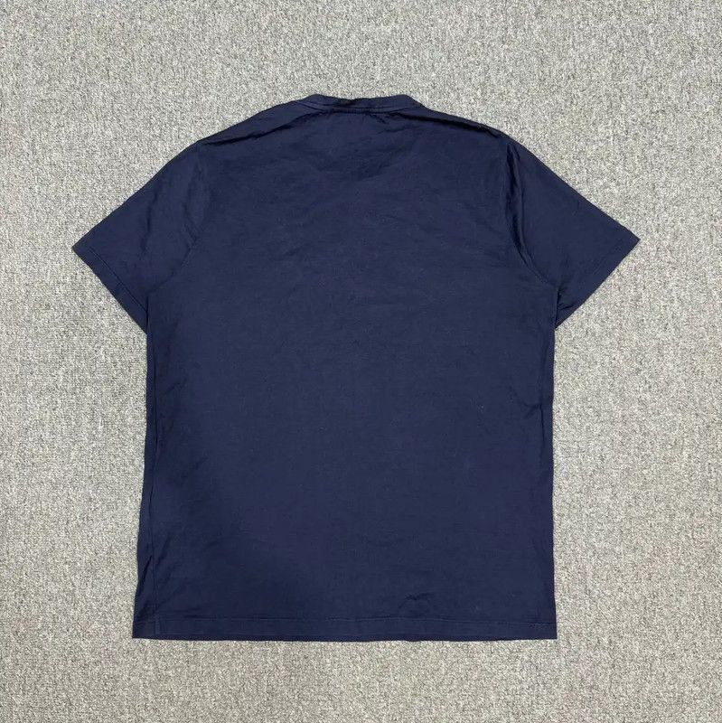 Prada Prada Blue Cotton Men's T-Shirt Size US L / EU 52-54 / 3 - 2 Thumbnail