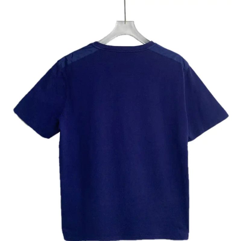 Prada Prada Men's Navy Cotton T-Shirt Size US L / EU 52-54 / 3 - 2 Thumbnail