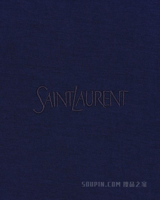 Saint Laurent Paris saint laurent t-shirt navy Size US M / EU 48-50 / 2 - 3 Thumbnail