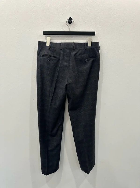 Prada Prada Men's Casual Wool Trousers in Dark Gray Size US 26 / EU 42 - 2 Thumbnail