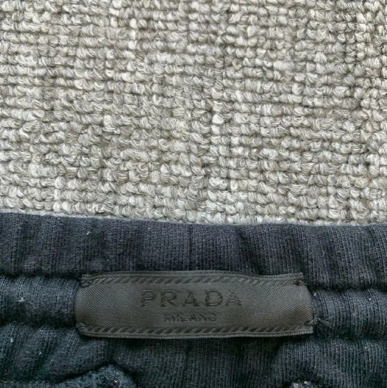 Prada Prada Black Cotton Men's Shorts XXL Size US 44 / EU 60 - 4 Thumbnail
