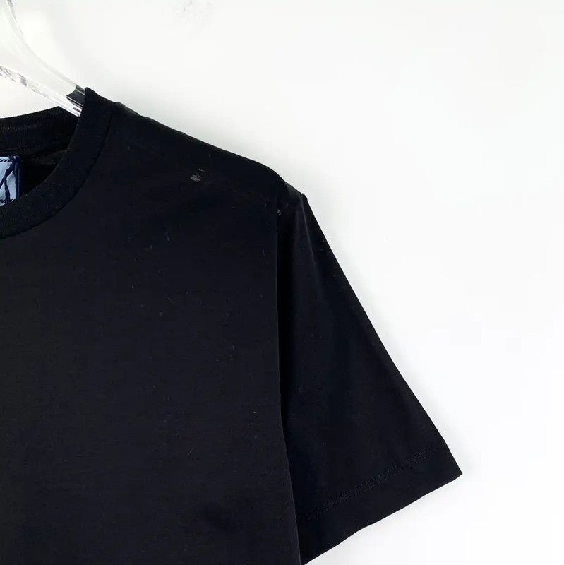 Prada Prada Black Cotton Men's T-Shirt Size US S / EU 44-46 / 1 - 2 Thumbnail