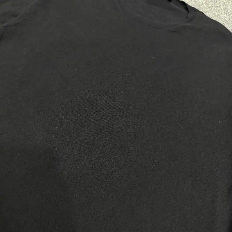 Prada Prada Black Cotton Men's T-Shirt Size US M / EU 48-50 / 2 - 2 Thumbnail