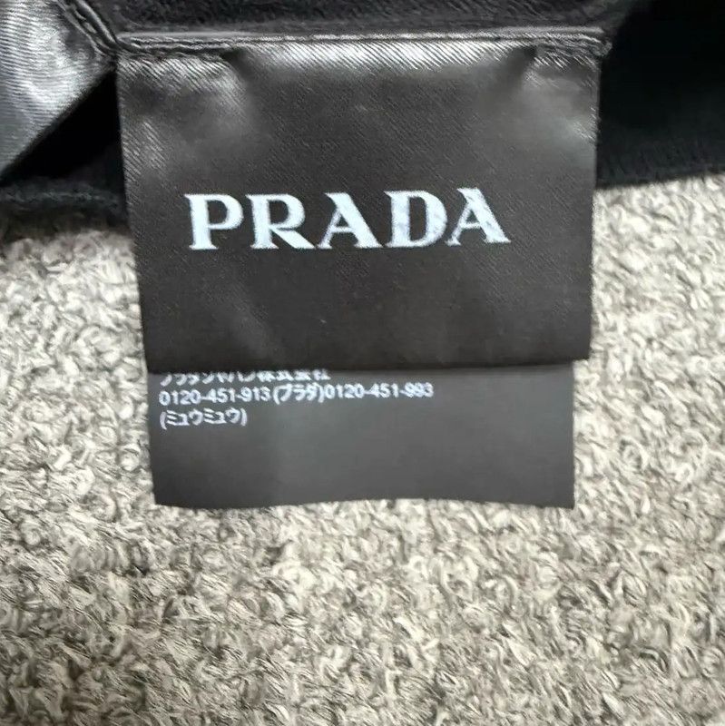 Prada Prada Black Cotton Men's T-Shirt Size US M / EU 48-50 / 2 - 3 Thumbnail