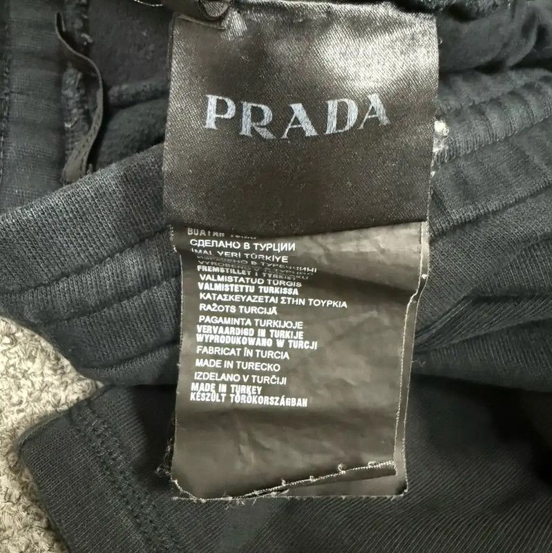 Prada Prada Black Cotton Men's Shorts Size US 34 / EU 50 - 4 Thumbnail