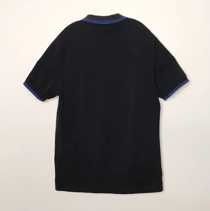 Prada Prada Men's Black Cotton Polo Shirt Size US L / EU 52-54 / 3 - 2 Thumbnail