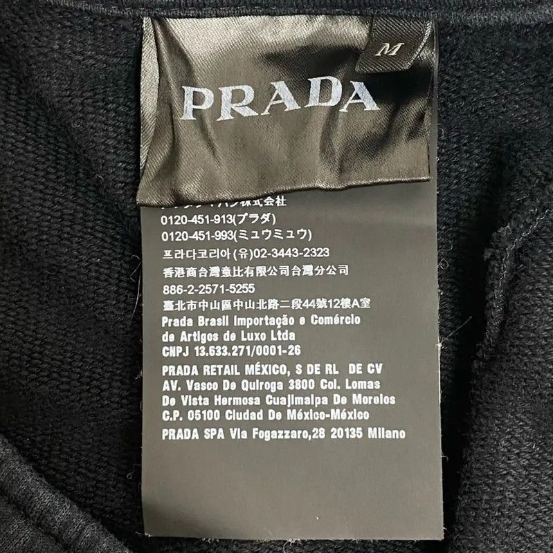 Prada PRADA Black Cotton Casual Pants for Men Size US 30 / EU 46 - 4 Thumbnail