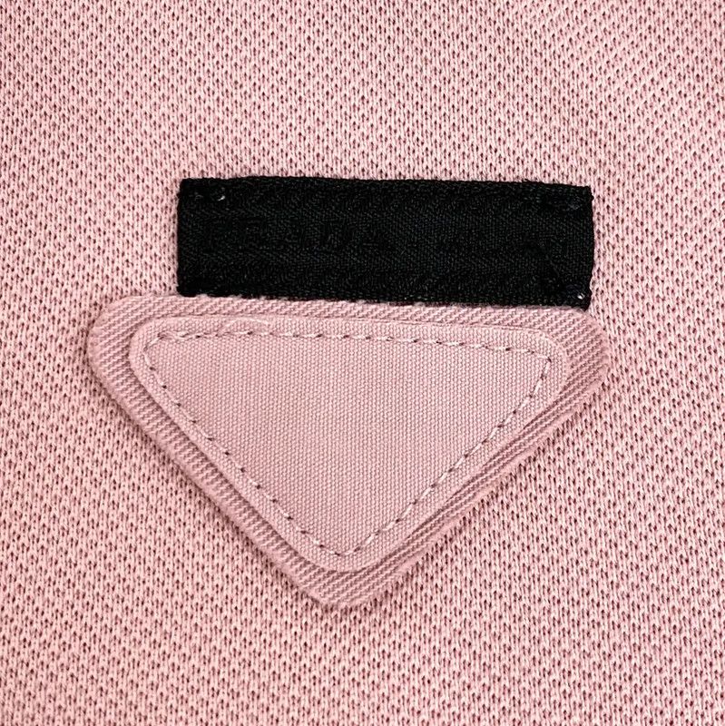 Prada Prada Men's Pink Cotton Polo Shirt Size US M / EU 48-50 / 2 - 5 Thumbnail