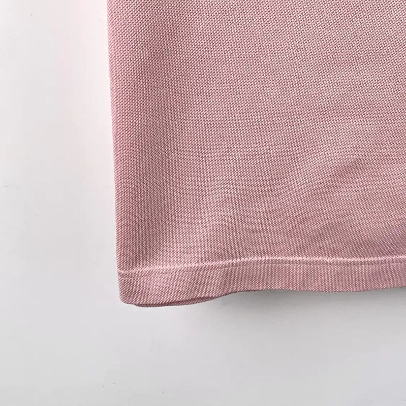 Prada Prada Men's Pink Cotton Polo Shirt Size US M / EU 48-50 / 2 - 4 Thumbnail