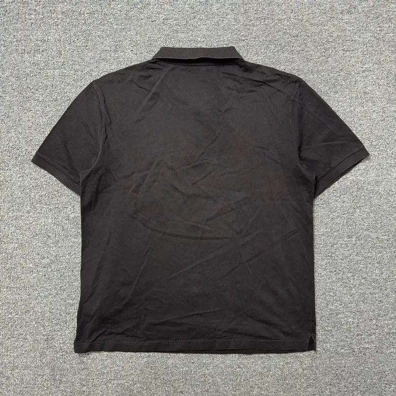 Prada Prada Black Cotton Men's Polo Shirt Size US XL / EU 56 / 4 - 2 Thumbnail