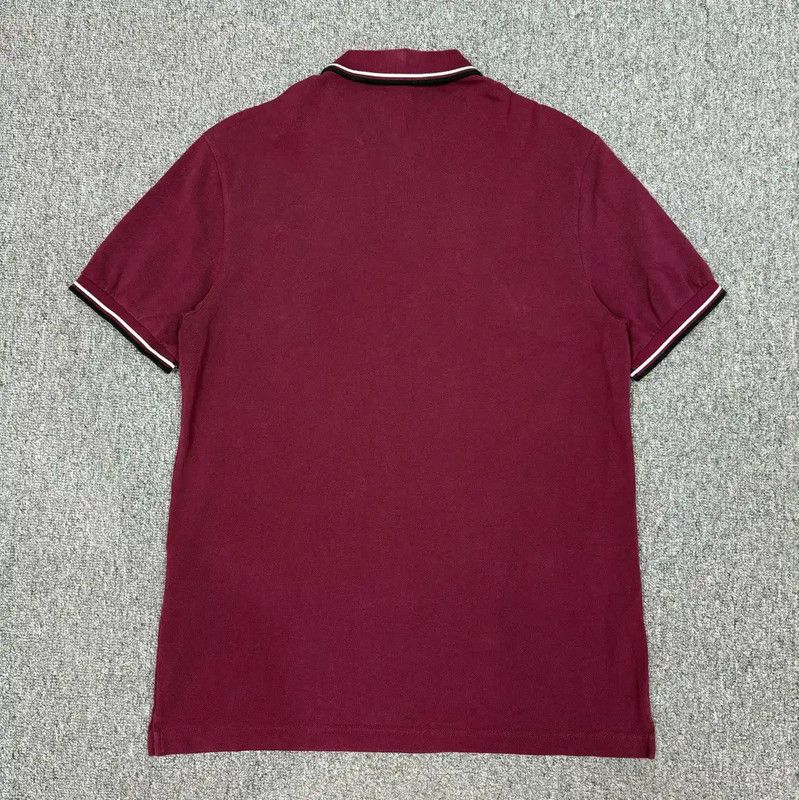 Prada Prada Red Cotton Men's Polo Shirt Size US L / EU 52-54 / 3 - 2 Thumbnail